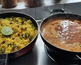 A picture of step 5 of Vidarbha special Nagpuri famous dish spicy tarri poha.