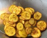 A picture of step 4 of Crispy Banana Chips.