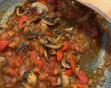 Vegán gombás tészta recept fázis 2 fotója