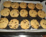A picture of step 8 of Almond wheat flour choco cookie.