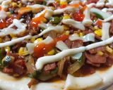 Foto langkah ke 7 dari resep Crust Pizza (Renyah dan Empuk) Tanpa Ulen Profing Kilat.