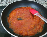 Foto del paso 4 de la receta: Macarrones con berenjena y queso parmigiano