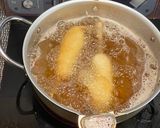 A picture of step 5 of Japanese corn dogs.