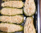 Foto del paso 6 de la receta: Zapallo italiano relleno con pollo y crema