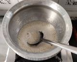 A picture of step 1 of Orange Halwa.