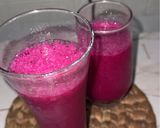 Foto langkah ke 4 dari resep Juice Buah Naga Nanas Jambu Segar.