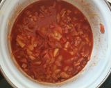 Kolbászos szalonnás paprikás krumpli /csípősen/ recept fázis 2 fotója