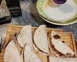 Foto del paso 6 de la receta: Tortillitas rellenas con mortadela con nuez (Las Dinas)