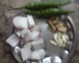 A picture of step 1 of Soya kabab.