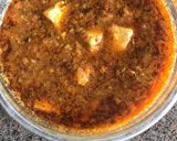 A picture of step 6 of Ghee naan with Makhan paneer.