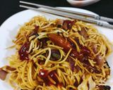 হাক্কা নূডল (hakka nooddle recipe in bengali) রেসিপি ধাপ - 3 ছবি