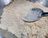 A picture of step 2 of Besan Ladoo (Chickpea Flour Ladoo).