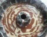 صورة لخطوة 5 من وصفة الكيكة المخططة