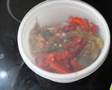 Foto del paso 4 de la receta: Ensalada de pimientos y berenjena asada