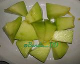 Foto langkah ke 1 dari resep MPASI-Pure Melon.
