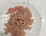 A picture of step 1 of Chicken Spaghetti.