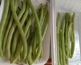 Foto langkah ke 1 dari resep Tumis Baby Buncis Enoki.