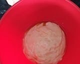 A picture of step 2 of Ciabatta bread.
