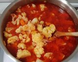 صورة لخطوة 6 من وصفة شوربة القرنبيط والجزر والحمص🥕🥦🌶️