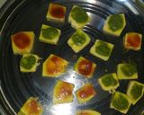 A picture of step 2 of Pumpkin sandwich pakoda.