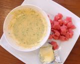 Hình bước làm 2 của món Cá Ngừ vờn mây cho bé 😍😍