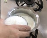A picture of step 1 of Banana Sheera.