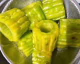 รูปขั้นตอนการทำที่ 1 ของ ต้มมะระยัดไส้ (ไม่ขมจริงๆ นะ)