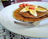 A picture of step 6 of Whole wheat pancakes.