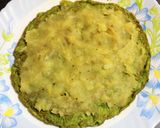 A picture of step 5 of Spinach Egg Sushi.