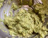 A picture of step 1 of Avocado Ladoo.