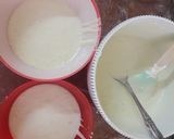 عکس مرحله 4 از دستور کیک زبرای سه رنگ😍