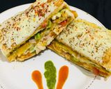 चीज़ वेजीज़ सैंड्विच (Cheese Veggies sandwich recipe in Hindi) रेसिपी चरण 7 फोटो