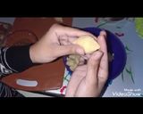 صورة لخطوة 6 من وصفة الكبه الحلوه اول مره بالعجوه والطعم تحفه بجد 👍😋