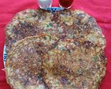 A picture of step 3 of Sattu Pancake (Using Sattu Premix).