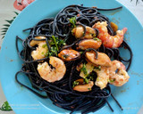 Foto del paso 6 de la receta: Spaghetti negro, con frutos de mar