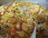 Foto del paso 1 de la receta: Cesta de patatas fritas con pollo y fritada