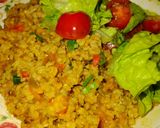 Foto del paso 7 de la receta: Guiso de patas de pollo con arroz integral. Súper sano