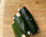 A picture of step 3 of Vietnamese Grilled Banana Sticky Rice (Bánh Chuối Nếp Nướng).