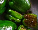 भरवा शिमला मिर्च (bharwa shimla mirch recipe in Hindi) रेसिपी चरण 3 फोटो
