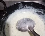 A picture of step 3 of Karela halwa.