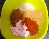 A picture of step 1 of Zero Oil Roasted Papad With Toppings --- An Appetizer For Parties & Sunday Fun & Frolic Evenings.