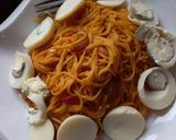 A picture of step 2 of Spaghetti jallof.