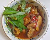 Hình bước làm 5 của món Phá lấu heo