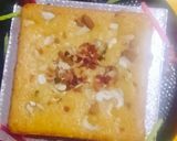 A picture of step 9 of Christmas special Dry fruits 😋 milkmaid spongy cake 🎂🎂.