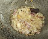 A picture of step 6 of AlOO BESAN TARAKARI.