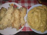 Ceker Crispy Saus Sate Padang