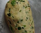 A picture of step 5 of Sweet potato paratha.