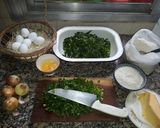 Foto del paso 1 de la receta: Bocadillos de espinaca en crudo light de harina integral