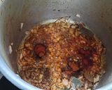 A picture of step 6 of Jatretil mutton gravy masala (jatra food).