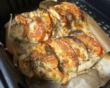 Foto del paso 5 de la receta: Pechugas hasselback en freidora de aire - Receta de batch cooking